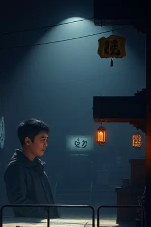 魅影直播首屏主推悬疑剧集雾港来信雨夜码头竖版海报