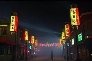 悬疑剧集雾港来信海报，雨夜码头与旧式邮筒