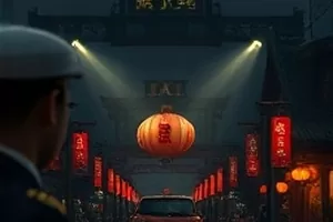 年代剧集铁轨上的春天封面，绿皮火车穿行油菜田